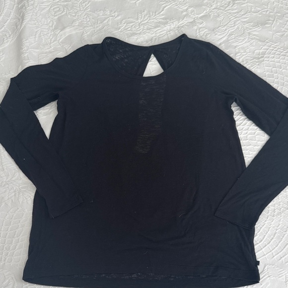 Lululemon Black Long Sleeve Women's Top - Picture 1 of 4
